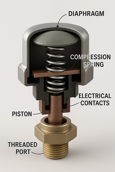 parts of a pressure switch