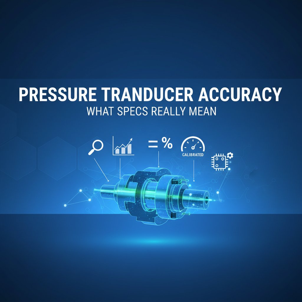 Pressure Transducer Accuracy: What Specs Really Mean